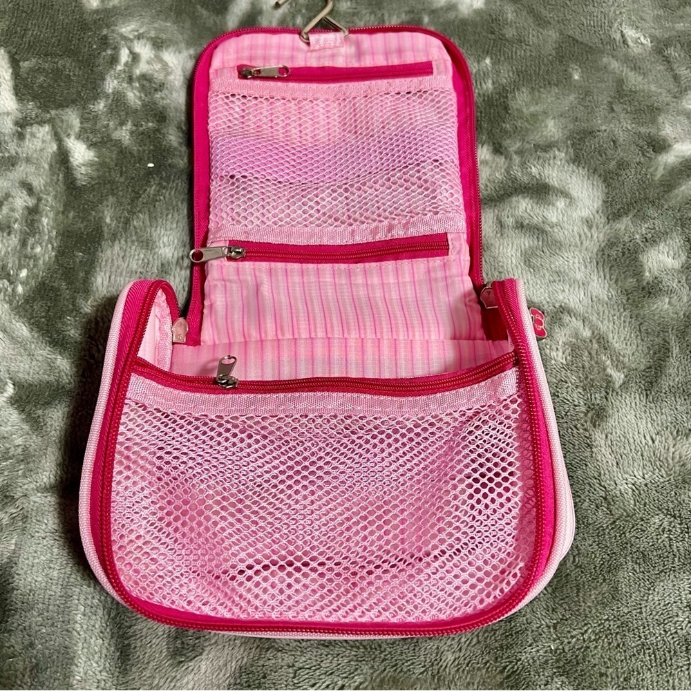 Hello Kitty Happy Travel Cosmetic Case/Pouch - Picture 9 of 14